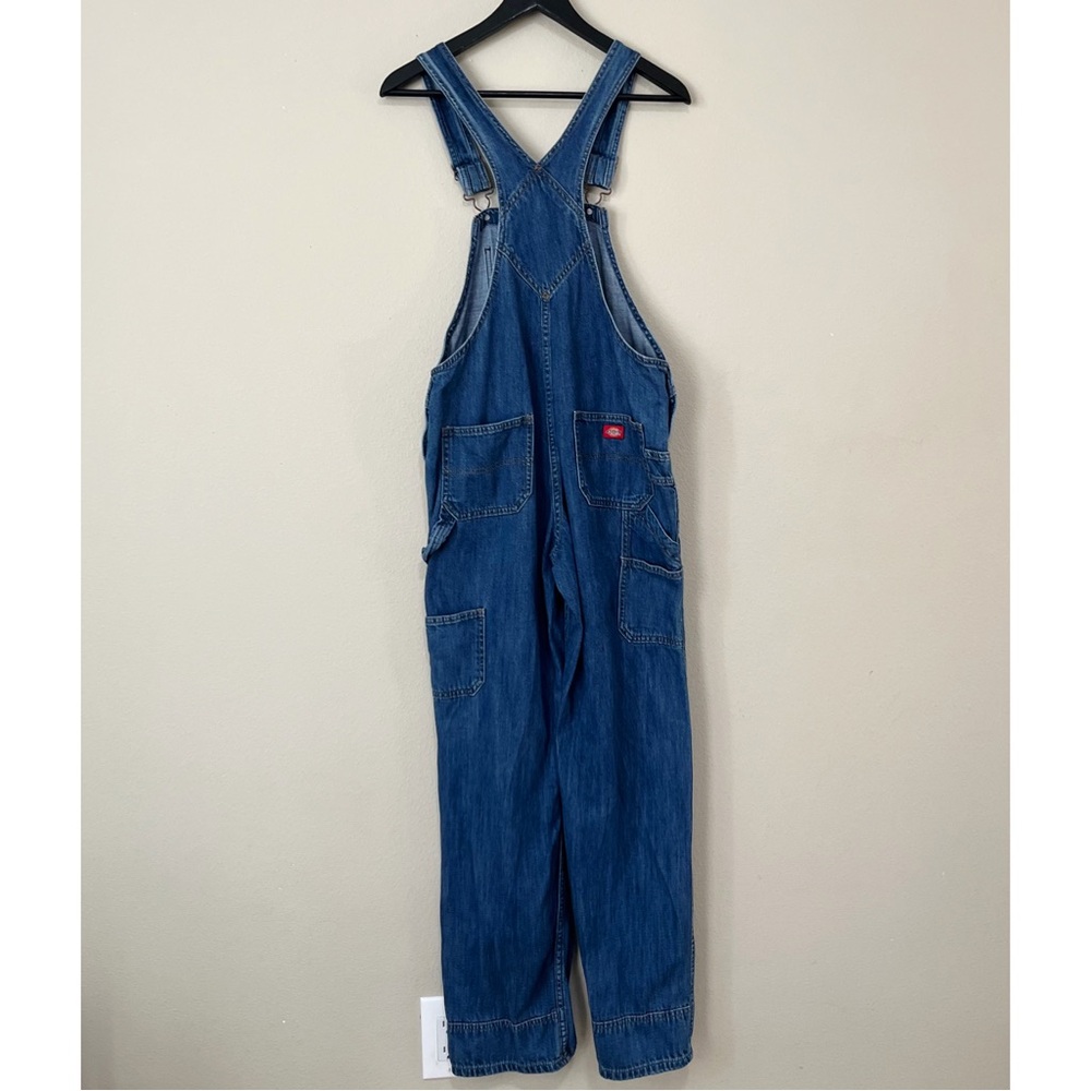 Dickies Classic Blue Denim Jumpsuit - Picture 4 of 6